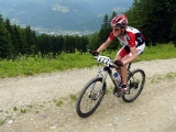 Berglauf-Radfahrer-Nr.222